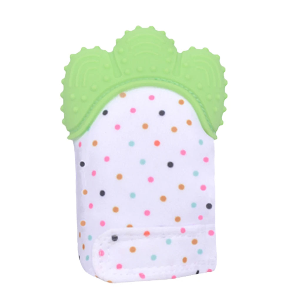 Newborn Baby Silicone Mitts Teething Mitten Glove 1Pc