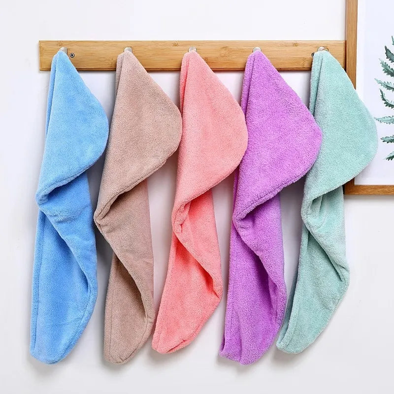 Magic Drying Head Hair Dry Towel Wrap