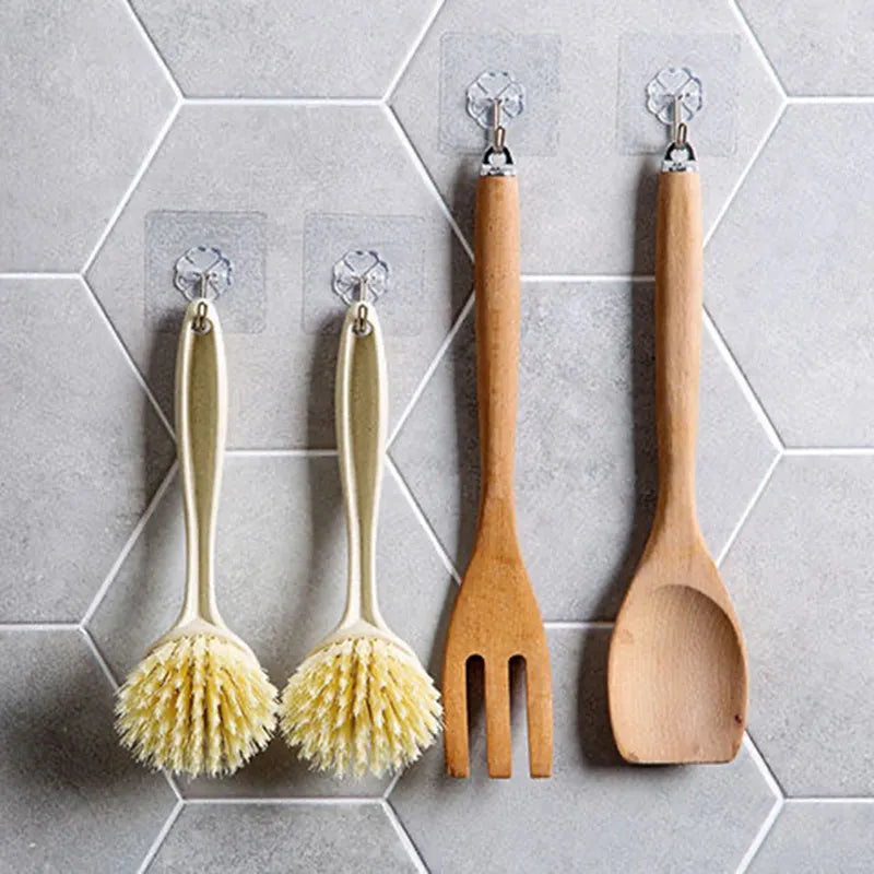 5Pcs Self Adhesive Door Wall Hangers Hooks