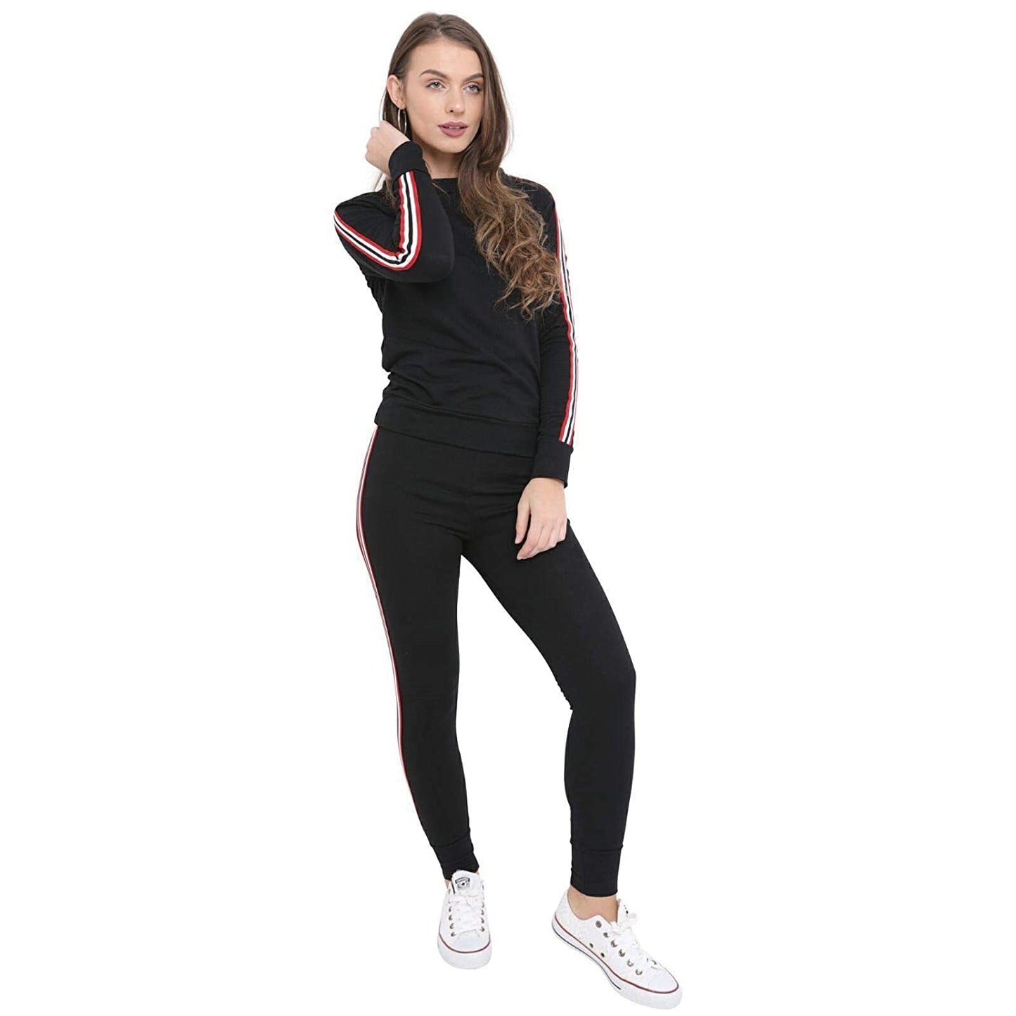 Tracksuit For Men & Women 2 Piece Set Side Striped