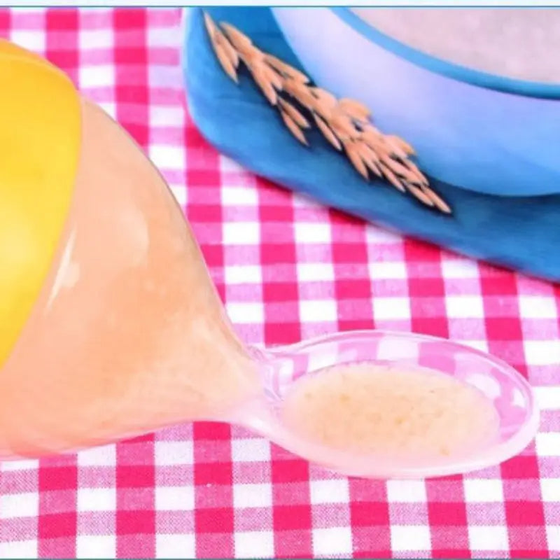 Silicone Baby Feeding Bottle with Spoon Feeder