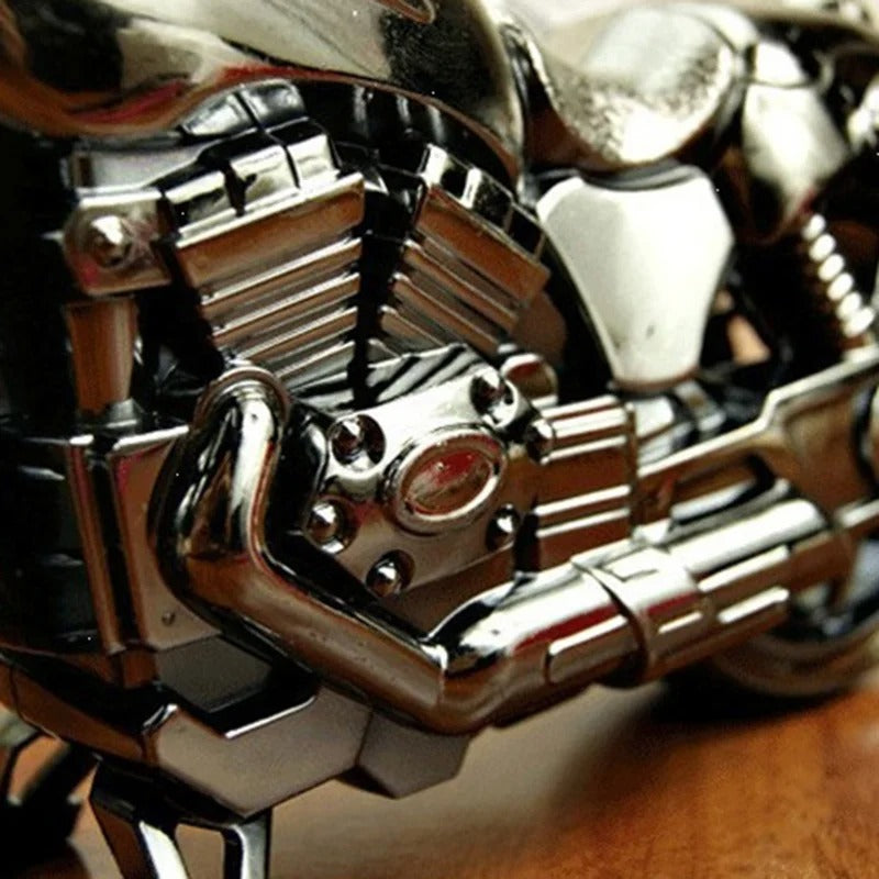 Cool Alarm Clock Model Fashion Retro Alarm Clock Personalized Desktop Ornament Quartz Clock Personality Gift Friends