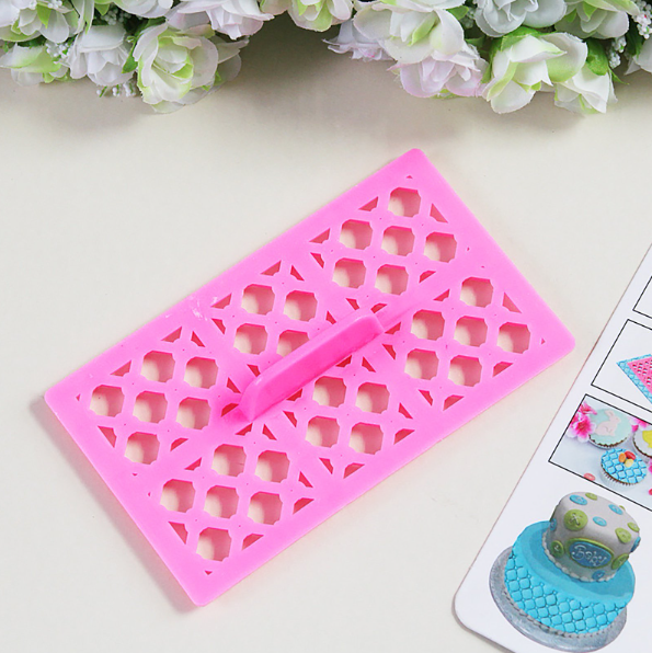 1PC Embosser Fondant Cake Baking Sugarcraft Decorating Mold
