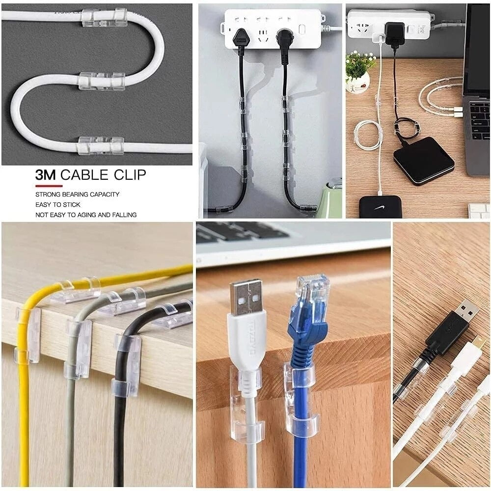 20 Pcs Smart Cable Organizer