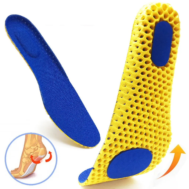 1 Pair - Insoles For Shoes Sole Mesh Deodorant Breathable Cushion