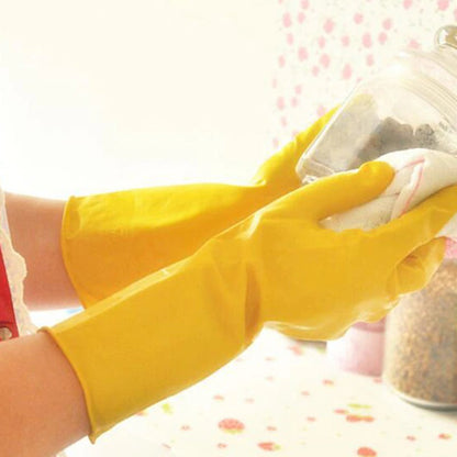 Rubber Latex Dishwashing Gloves