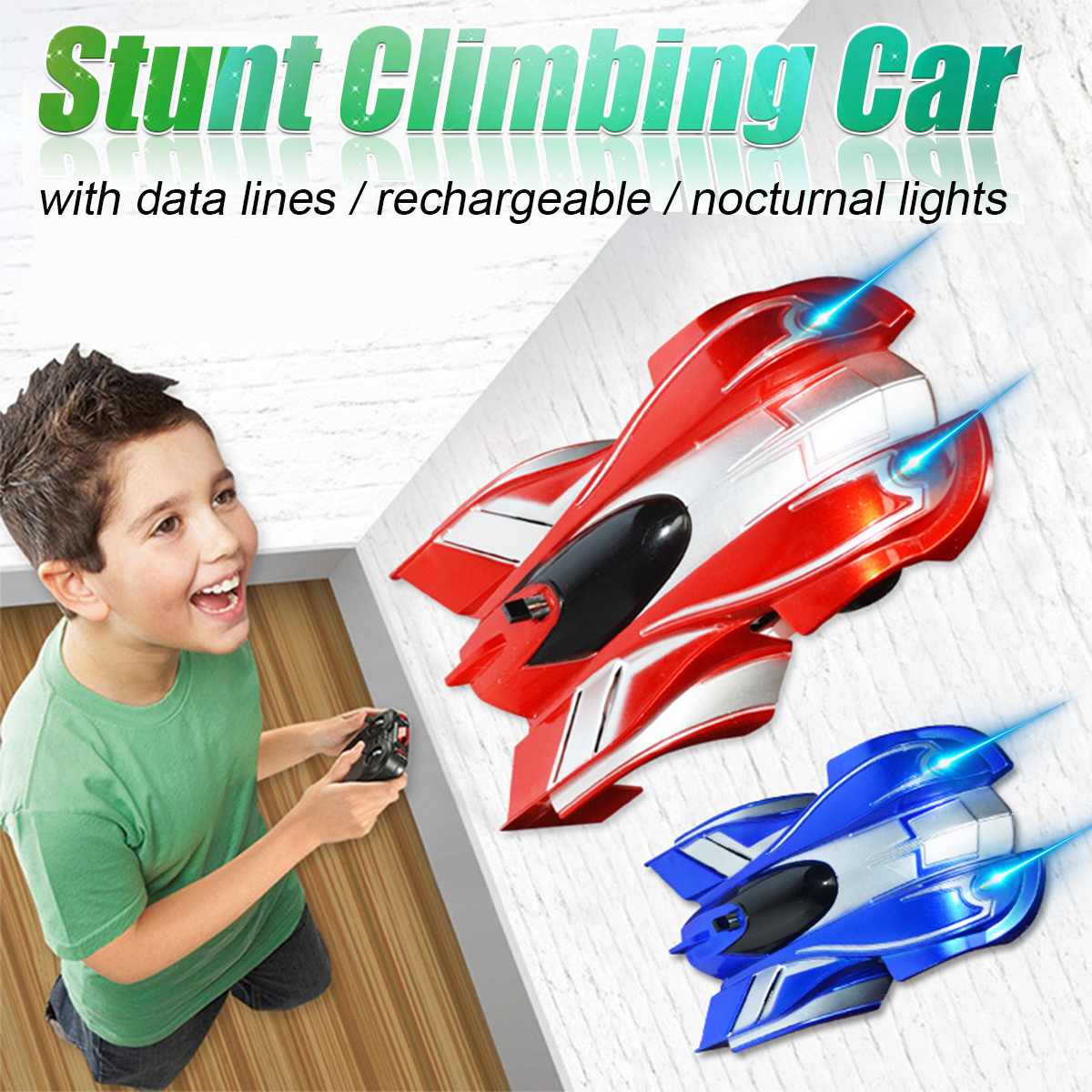 Remote Control Wall Climbing RC Car