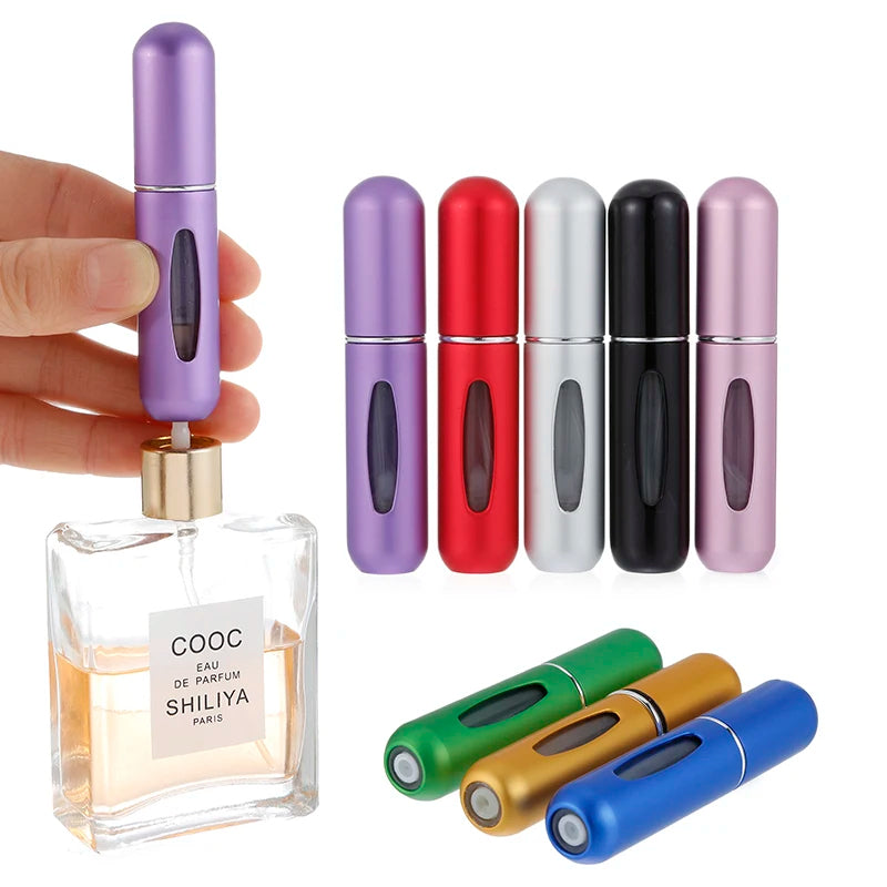 1Pcs 5ml Portable Mini Refillable Perfume Atomizer Bottle