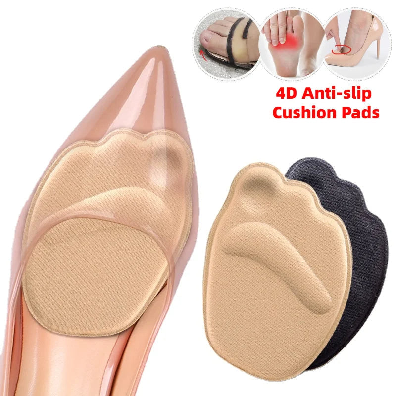High Heel Foot Cushions Anti-Slip Insole Breathable Soft Foot Pad