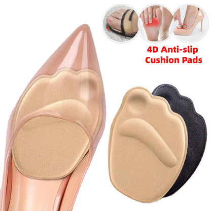 High Heel Foot Cushions Anti-Slip Insole Breathable Soft Foot Pad