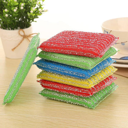 4pcs Double Sided Scouring Pad