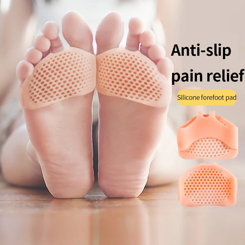 1Pair Silicone Soft Forefoot Pads Women High Heel