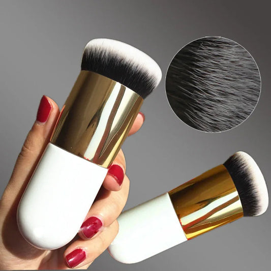 Chubby Pier Foundation Brush Flat Cream Makeup Brushes