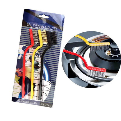 3pcs/set Gas Stove Cleaning Brush