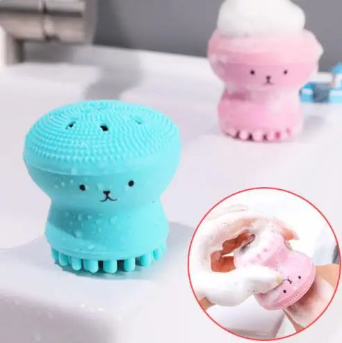 Octopus Shape Silicone Sponge