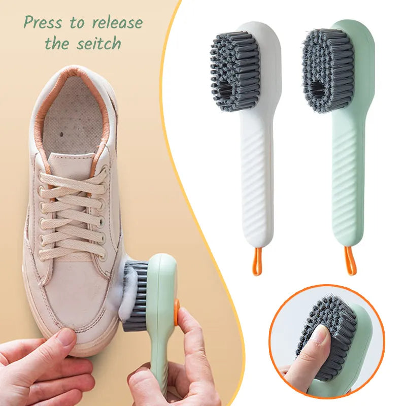 1PC Multifunctional Cleaning Brush with Soap Dispenser
