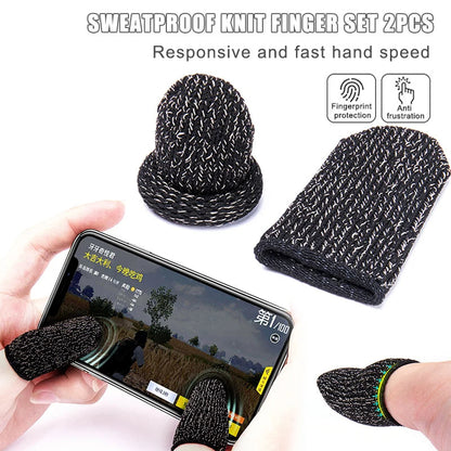 1Pair Finger Cover Game Controller Sleeve For PUBG