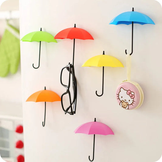 3pcs Key Holder Umbrella Shaped