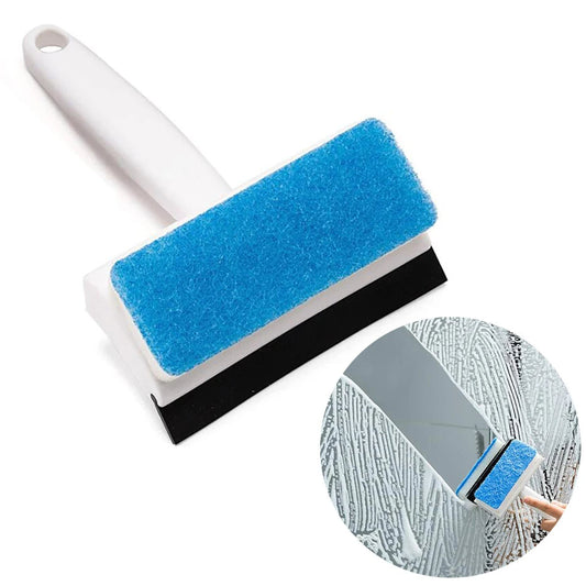 Multi-function Glass Window Wiper Soap Cleaner Squeegee Mirror Bathroom Wall Cleaning Brush