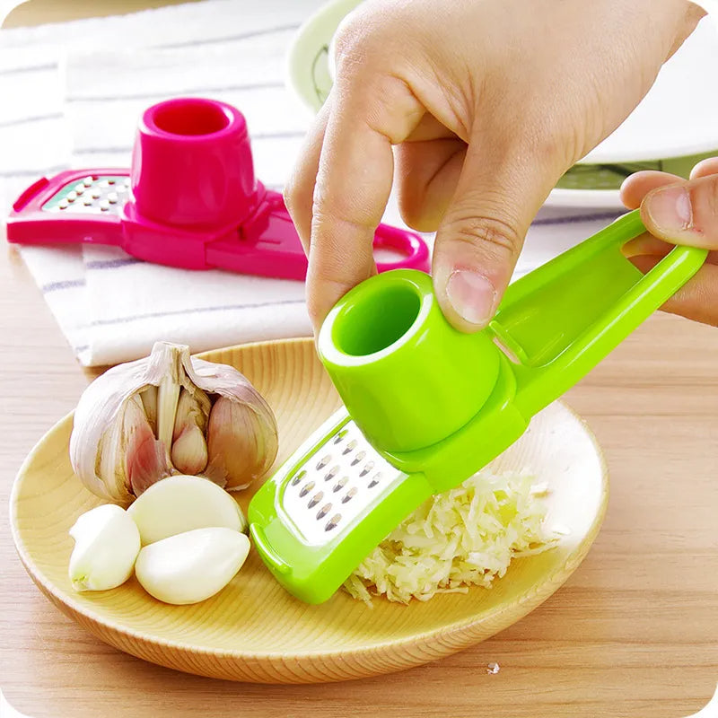 Multifunction Mini Garlic Press Grinding Grater