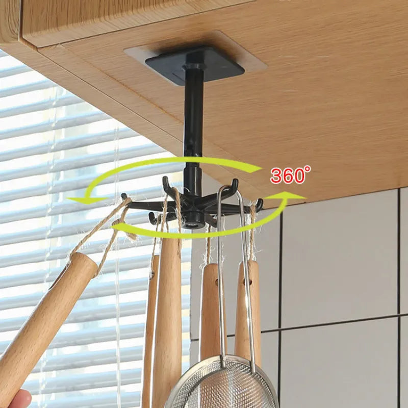 360 Degrees Rotated Kitchen Hooks