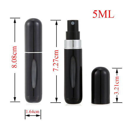 1Pcs 5ml Portable Mini Refillable Perfume Atomizer Bottle