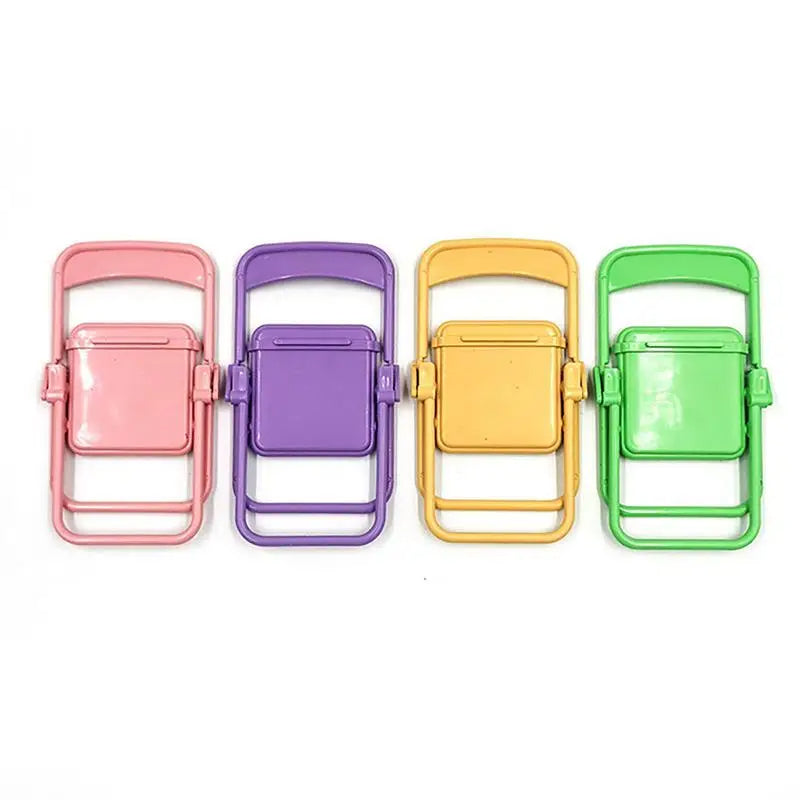 Portable Mini Mobile Phone Stand Desktop Chair