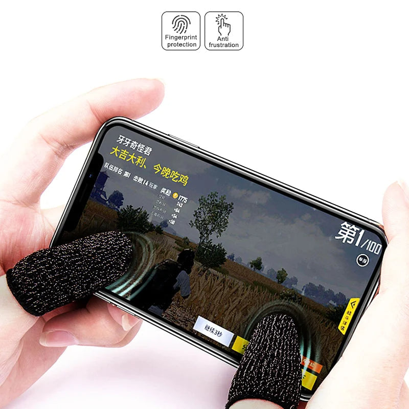 1Pair Finger Cover Game Controller Sleeve For PUBG