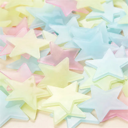 100Pcs Self Adhesive Decorative Stars