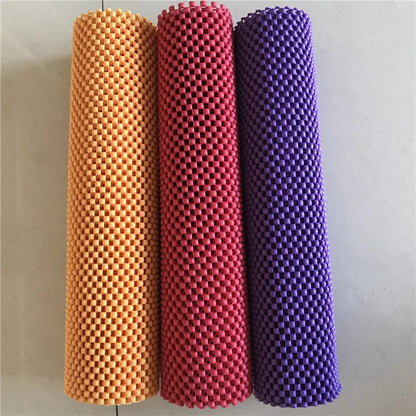 Non-Slip Mat, Grid Pattern PVC Non-Adhesive Grip Liner Shelf 45cmx 100cm