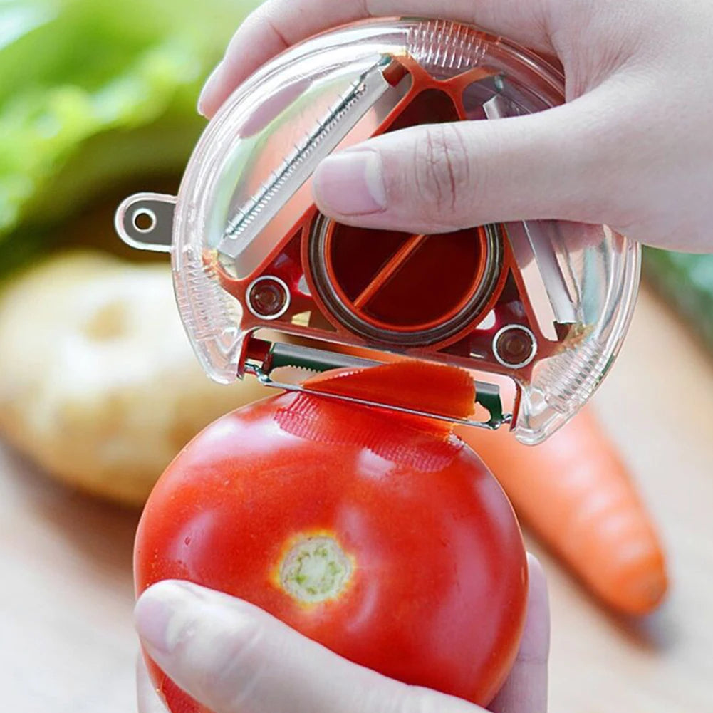 Trio Peeler Set Slicer Stainless Steel Peeler