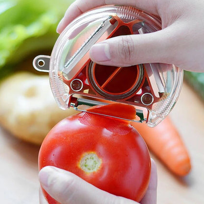 Trio Peeler Set Slicer Stainless Steel Peeler