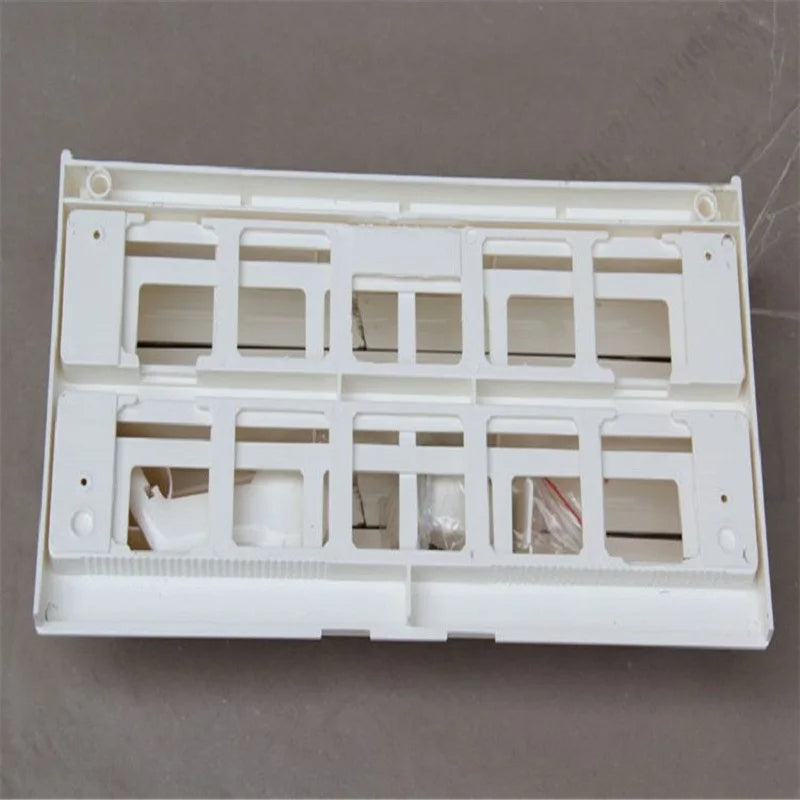 3 in 1 Kitchen Shelves Plastic Triple Paper Dispenser