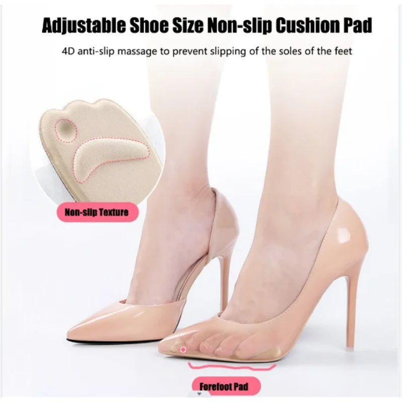 High Heel Foot Cushions Anti-Slip Insole Breathable Soft Foot Pad