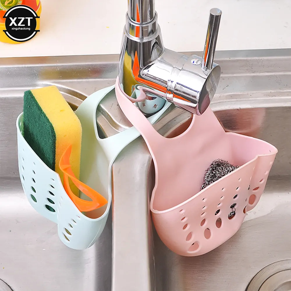 Silicone Kitchen Sink Hanging Basket