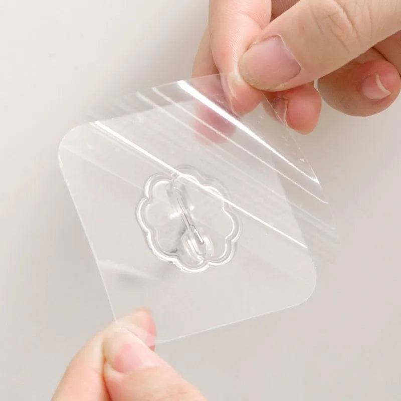 5Pcs Self Adhesive Door Wall Hangers Hooks