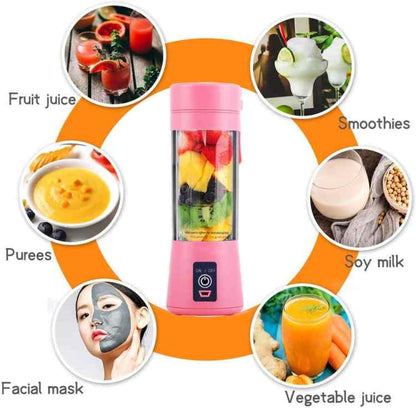 380ml Automatic Rechargeable Fresh Fruit Juice Blender