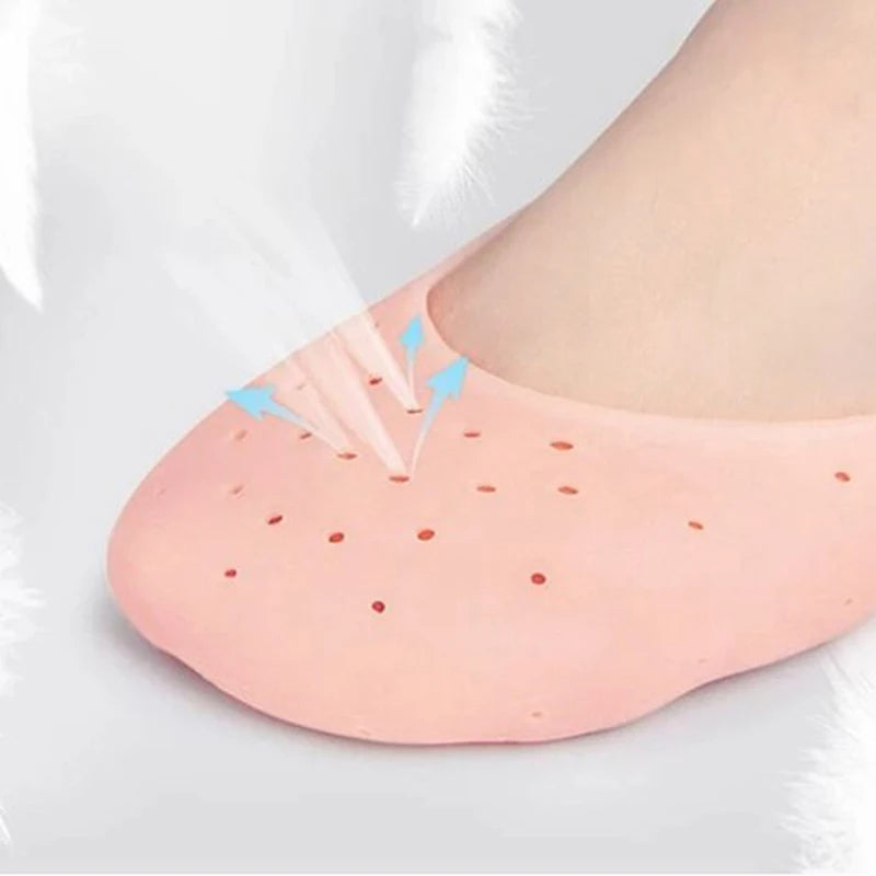 1Pair Silicone Socks Full Heels