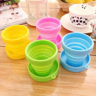 Silicone Collapsible Travel Sport Folding Cup