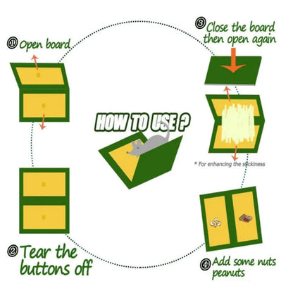 Rat killer Glue Board