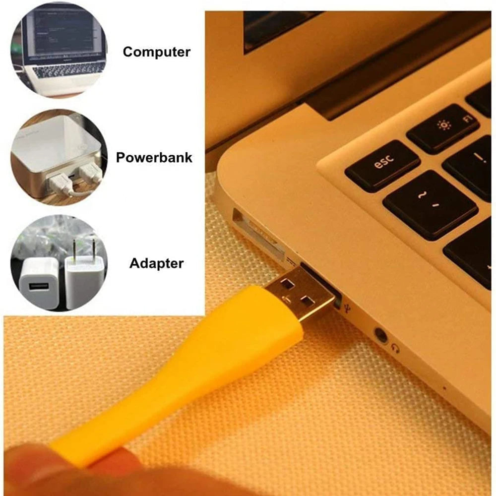 1Pcs Flexible Mini USB LED Light Lamp for Laptop
