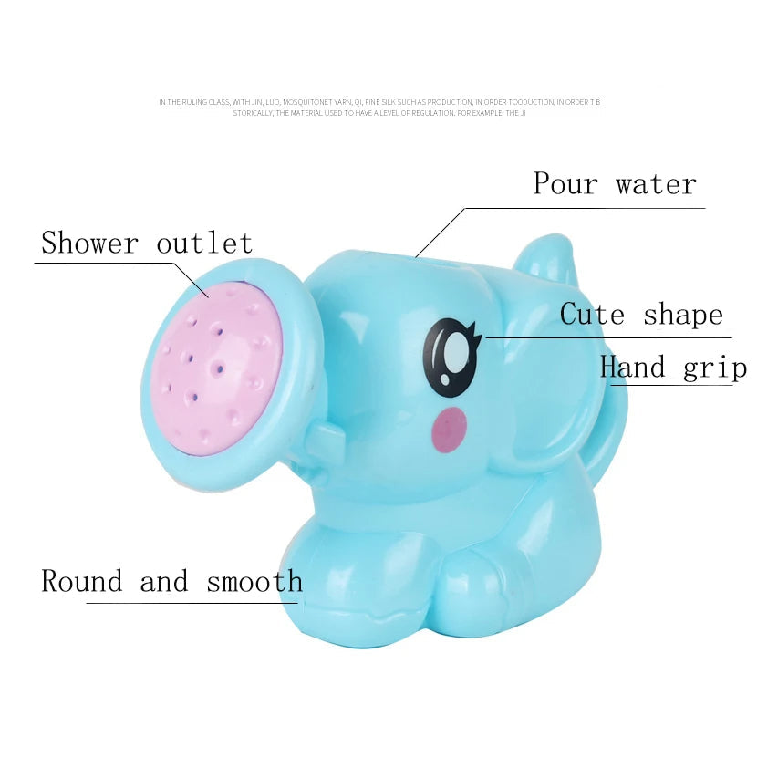 New Baby Cartoon Elephant Shower Baby Bath Cup