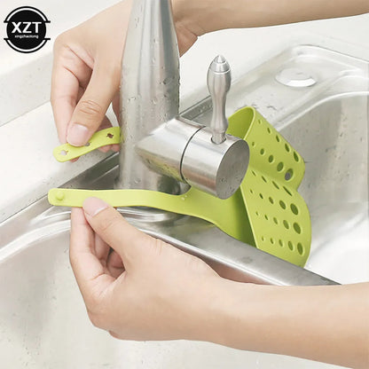 Silicone Kitchen Sink Hanging Basket