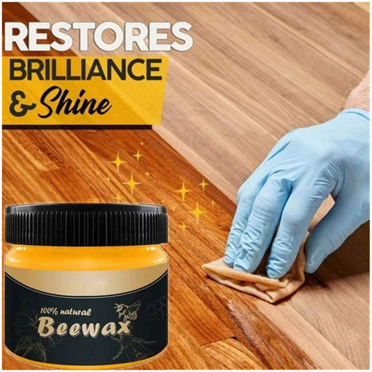 Beeswax P Wood Seasoning Beewax, Multipurpose Natural Wood Wax Traditional Beeswax Polish for Furniture, Floor, Tables, Chairs, Cabinetsolish For Wood & Furniture