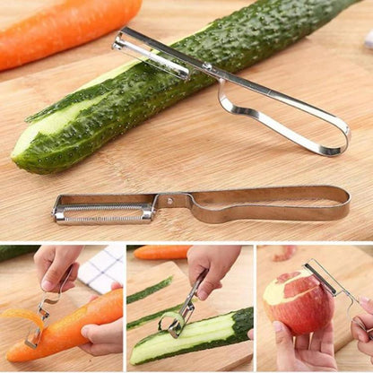 2 IN 1 Potato Peeler Stainless Steel
