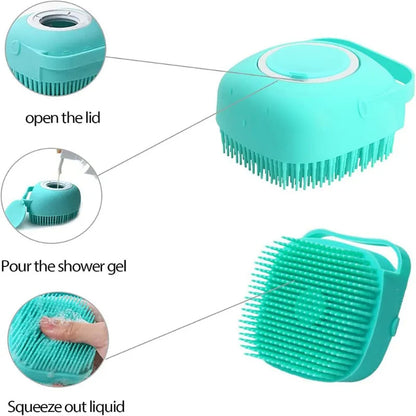 Silicone Bath Brush Hair Washing Comb
