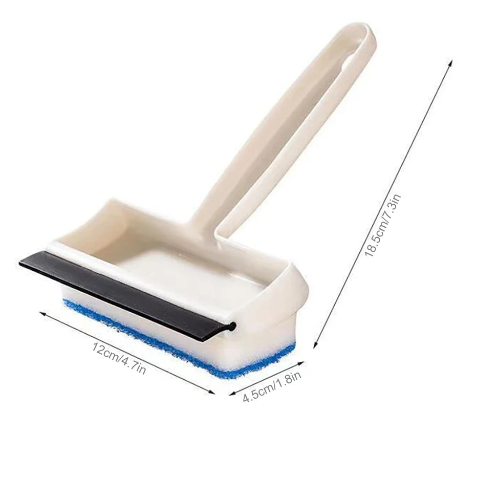 Multi-function Glass Window Wiper Soap Cleaner Squeegee Mirror Bathroom Wall Cleaning Brush