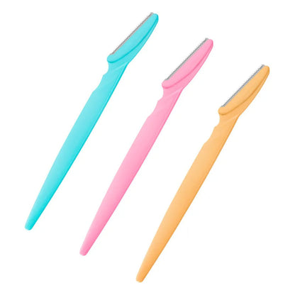 3Pcs Women's Razors Makeup Facial Eyebrow Lip Razor