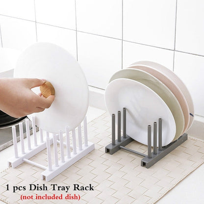 Dish Drying Rack Salad/Dessert Plate Holder