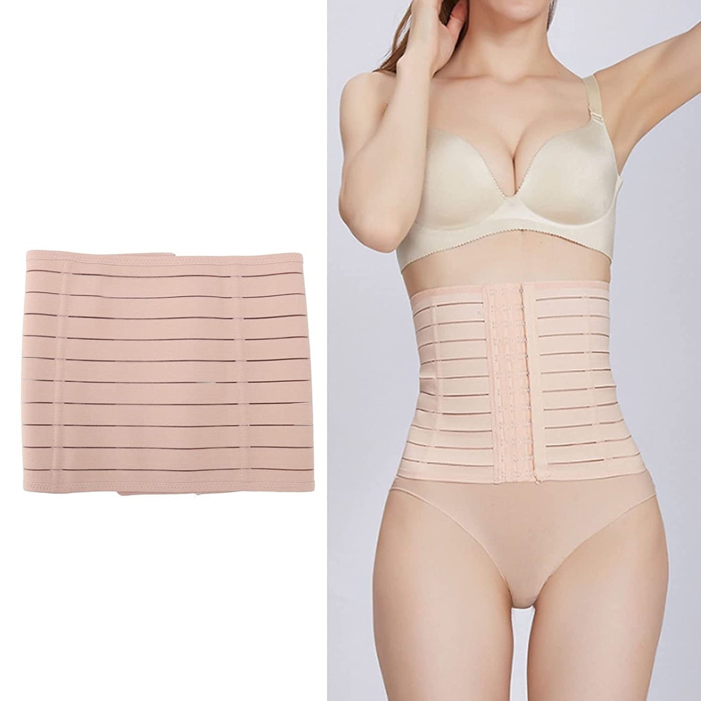 Women Waist Trainer Belt, Slimmer Belly Band Corset Body Shaper
